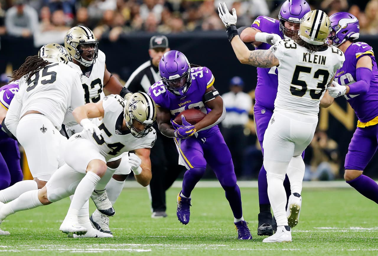 New Orleans Saints
<b>20-26</b> Minnesota Vikings | Minnesota Vikings se enfrentará ante San Francisco 49ers en Ronda Divisional.