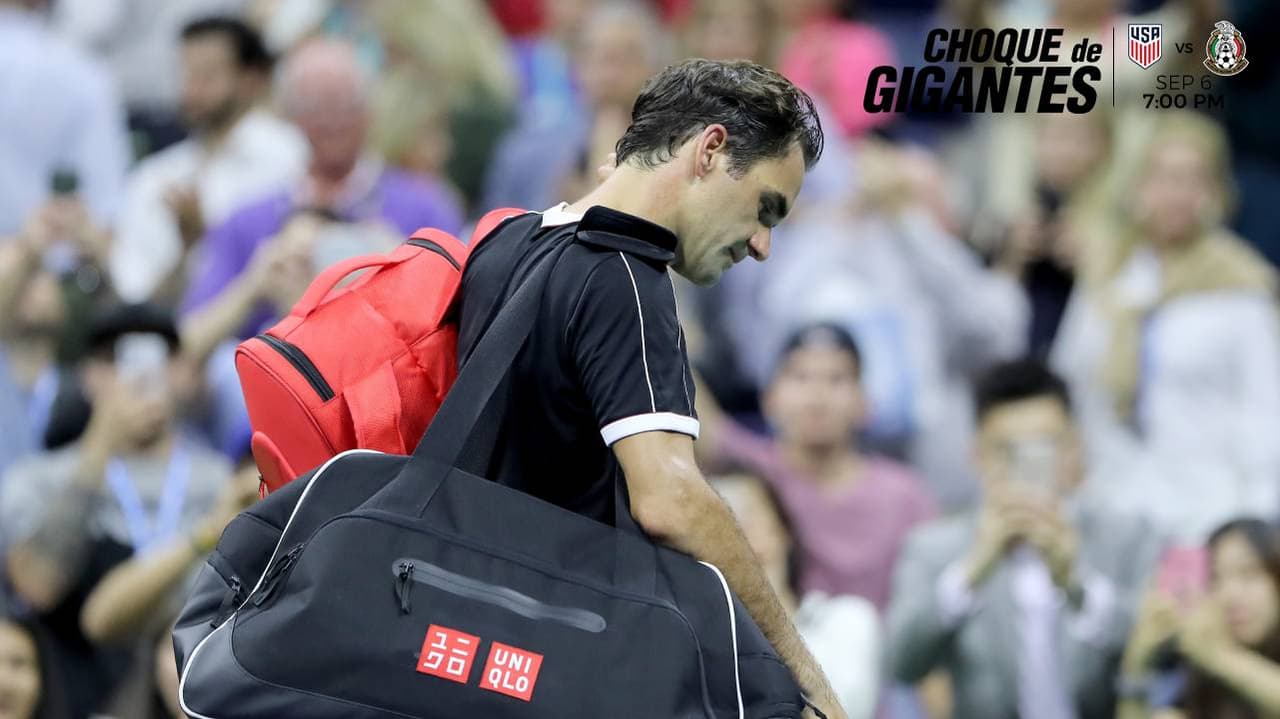 Roger Federer es eliminado del US Open, cae por primera vez ante Grigor Dimitrov