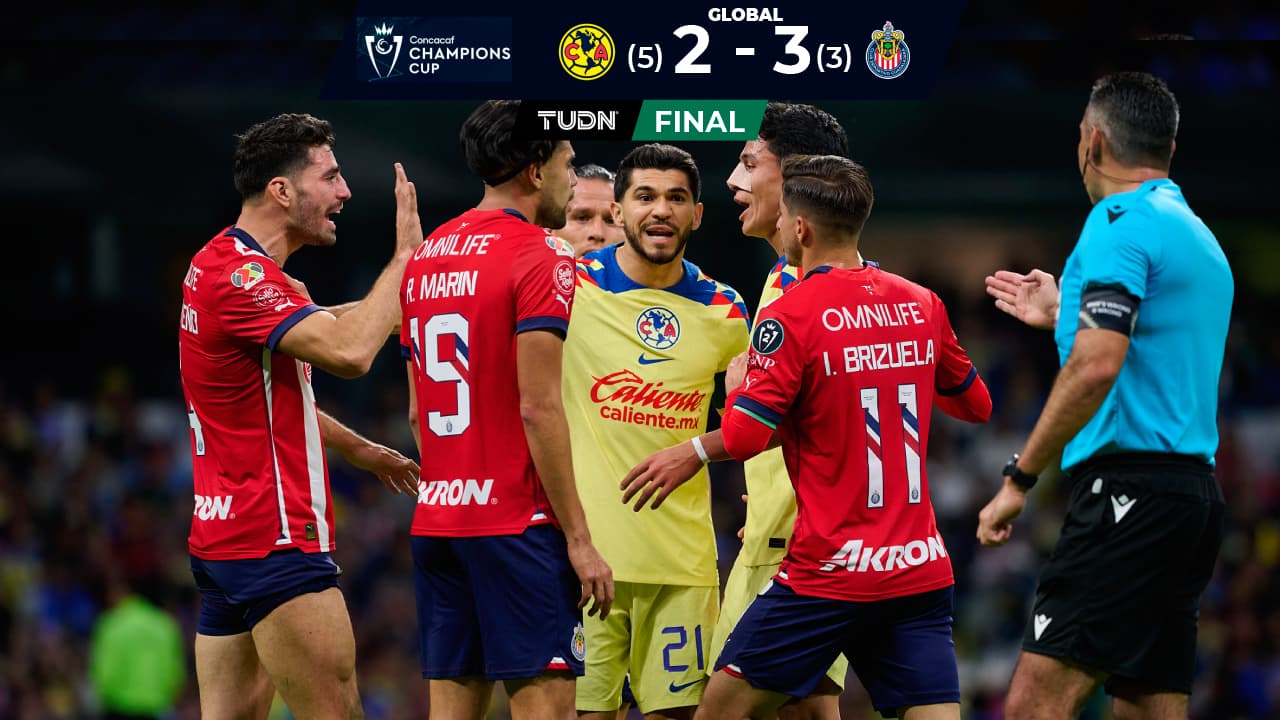 ¡El Clásico de México! Chivas gana, pero América avanza en Champions Cup