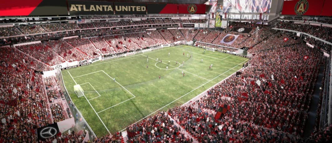 Atlanta United FC se prepara para inaugurar su futurista estadio el próximo domingo