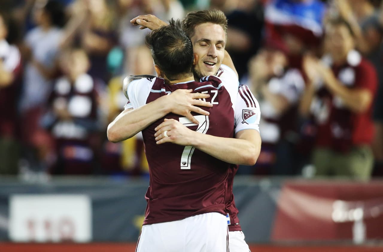 El uruguayo Vicente Sánchez y el británico Kevin Doyle, las cartas de gol para el primer triunfo de Colorado Rapids en seis partidos.