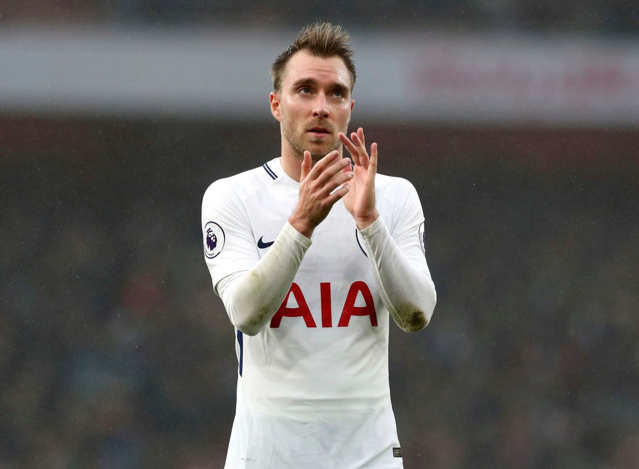 25. Christian Eriksen (Tottenham Hotspur / Dinamarca)