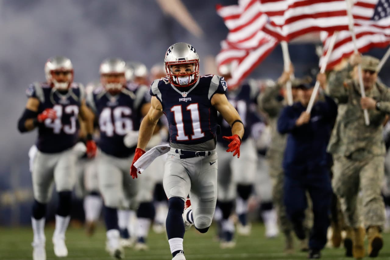 Julian Edelman es uno de los referentes de los New England Patriots.