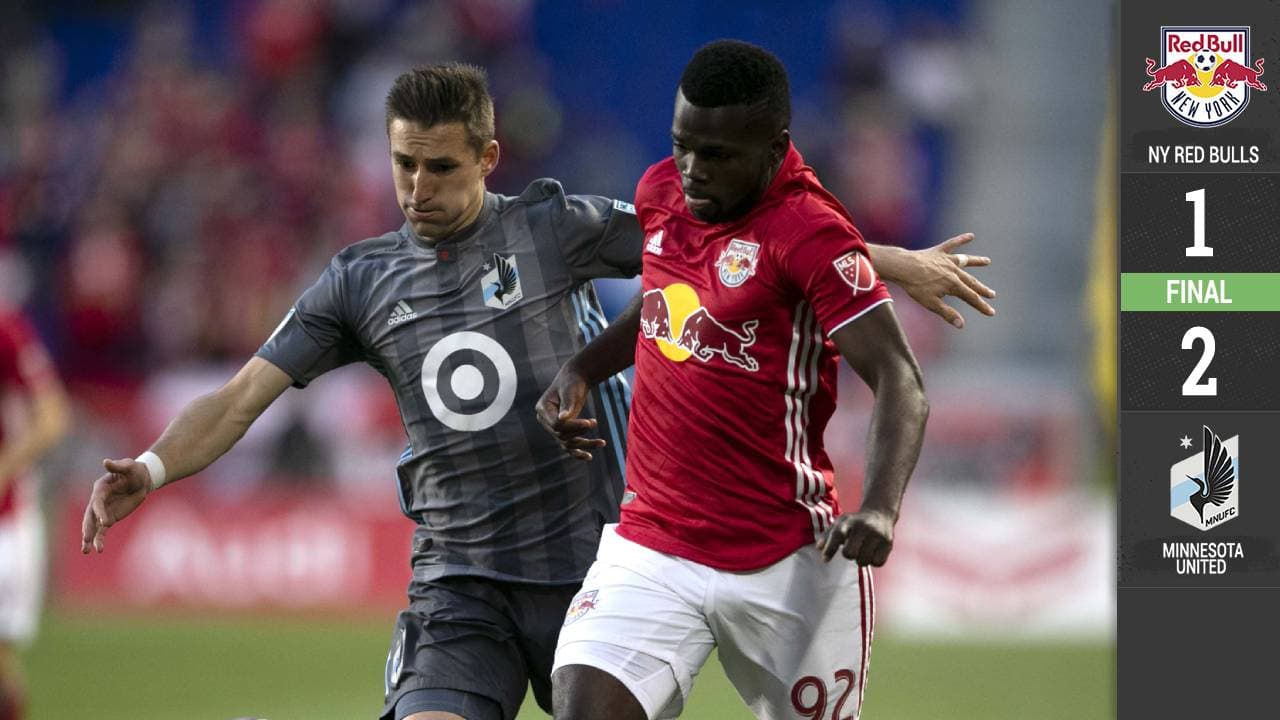 Minnesota United se las arregla para vencer a Red Bulls sin Darwin Quintero