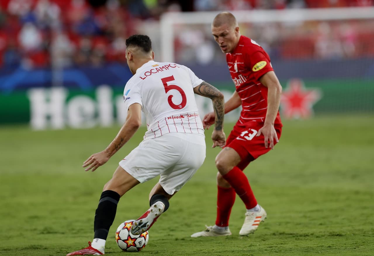 Sevilla empata ante el RB Salzburg durante el inicio de la fase de Grupos de la UEFA Champions League. Luca Sucic abrió el marcador con penali cobrado al minuto 21’ para los visitantes y, en la misma primera parte, Ivan Rakitic igualaba el partido de la misma forma al 42’. Los locales se quedaron con 10 hombres al 50’.
