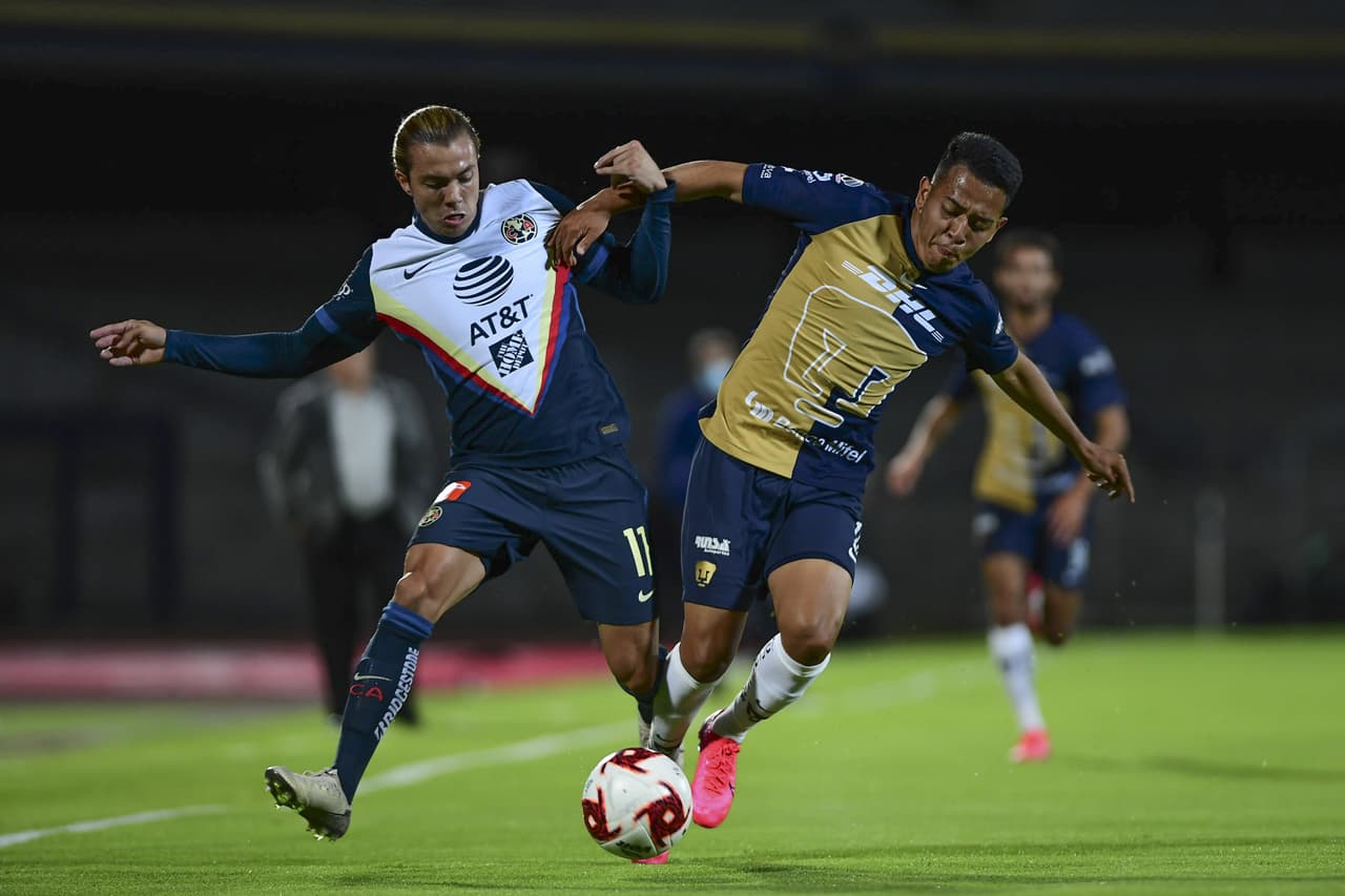Sebastián Córdova comienza a ser un dolor de cabeza para la defensa de los Pumas.