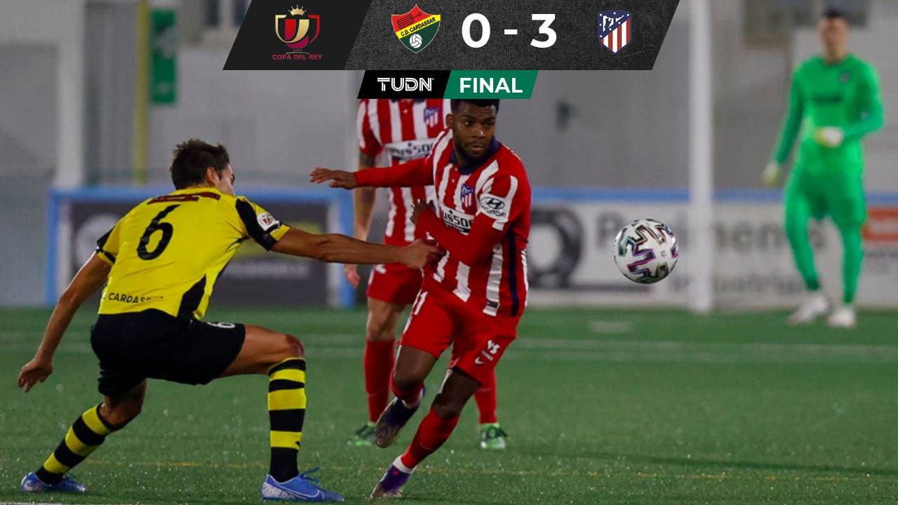 Atlético de Madrid golea y cumple en la Copa del Rey