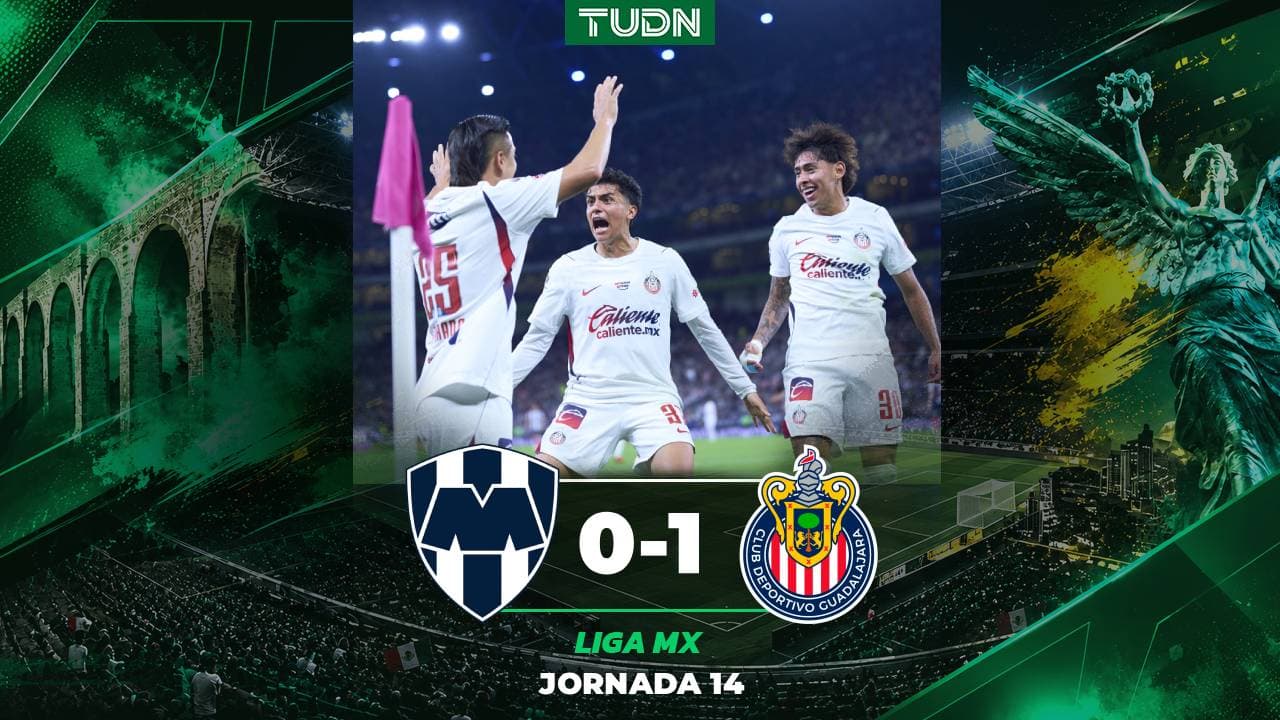 ¡Con drama y VAR! Chivas se impone a Rayados y sigue sublíder