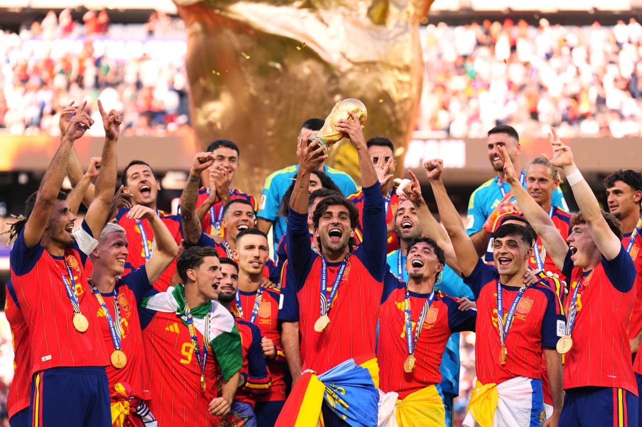 Así apabulló España a Argentina en las estadísticas de la Final