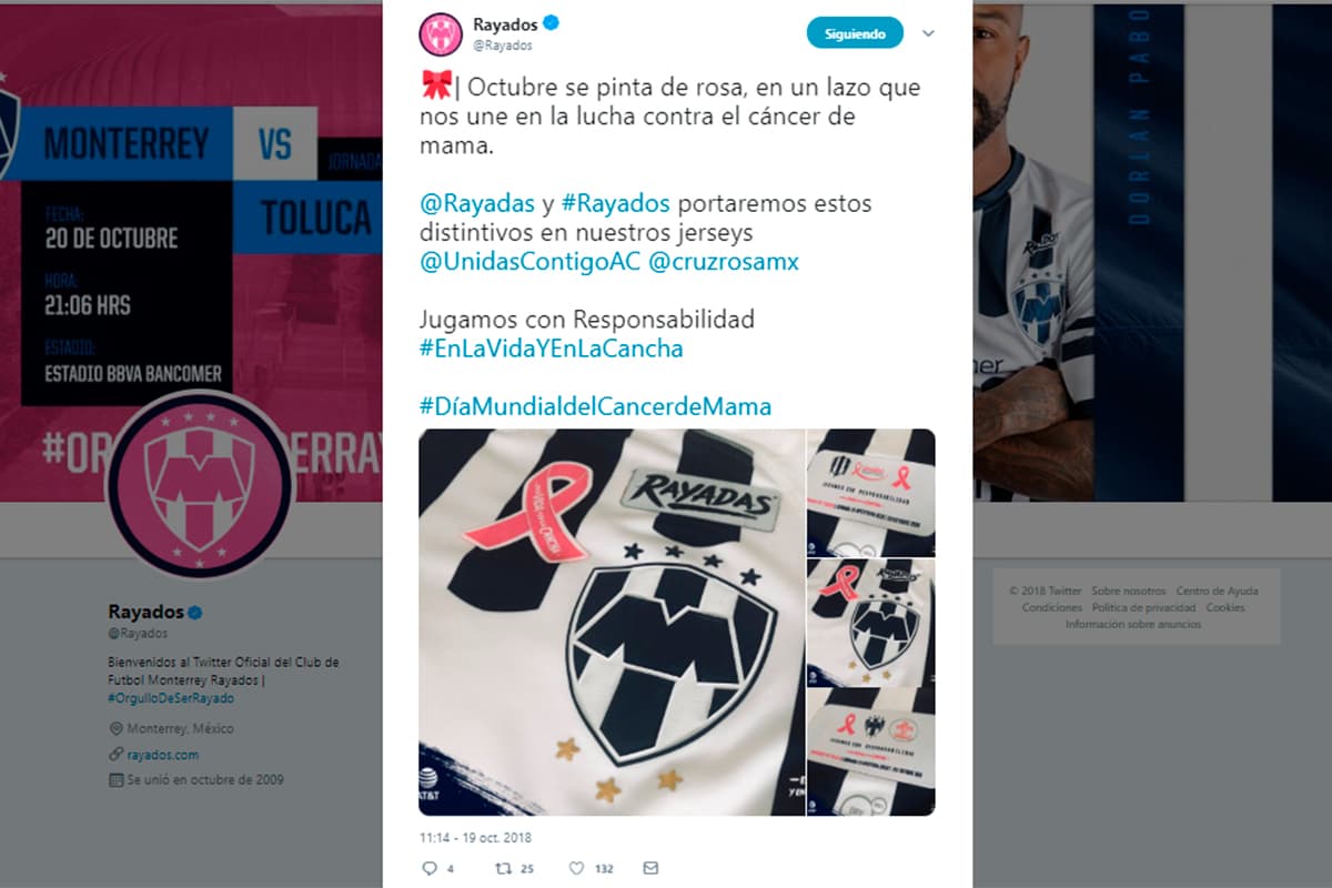 Rayados de Monterrey.