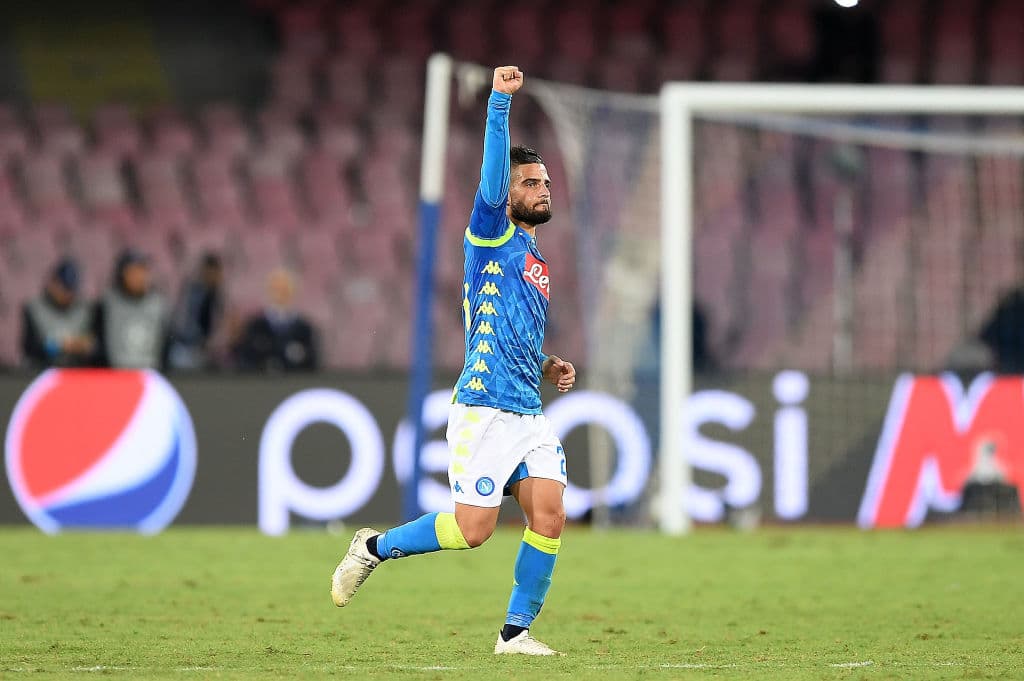 Lucas Insigne marcó el único gol del partido para el triunfo clave de Napoli 1-0 contra Liverpool en el grupo C de la Champions League.