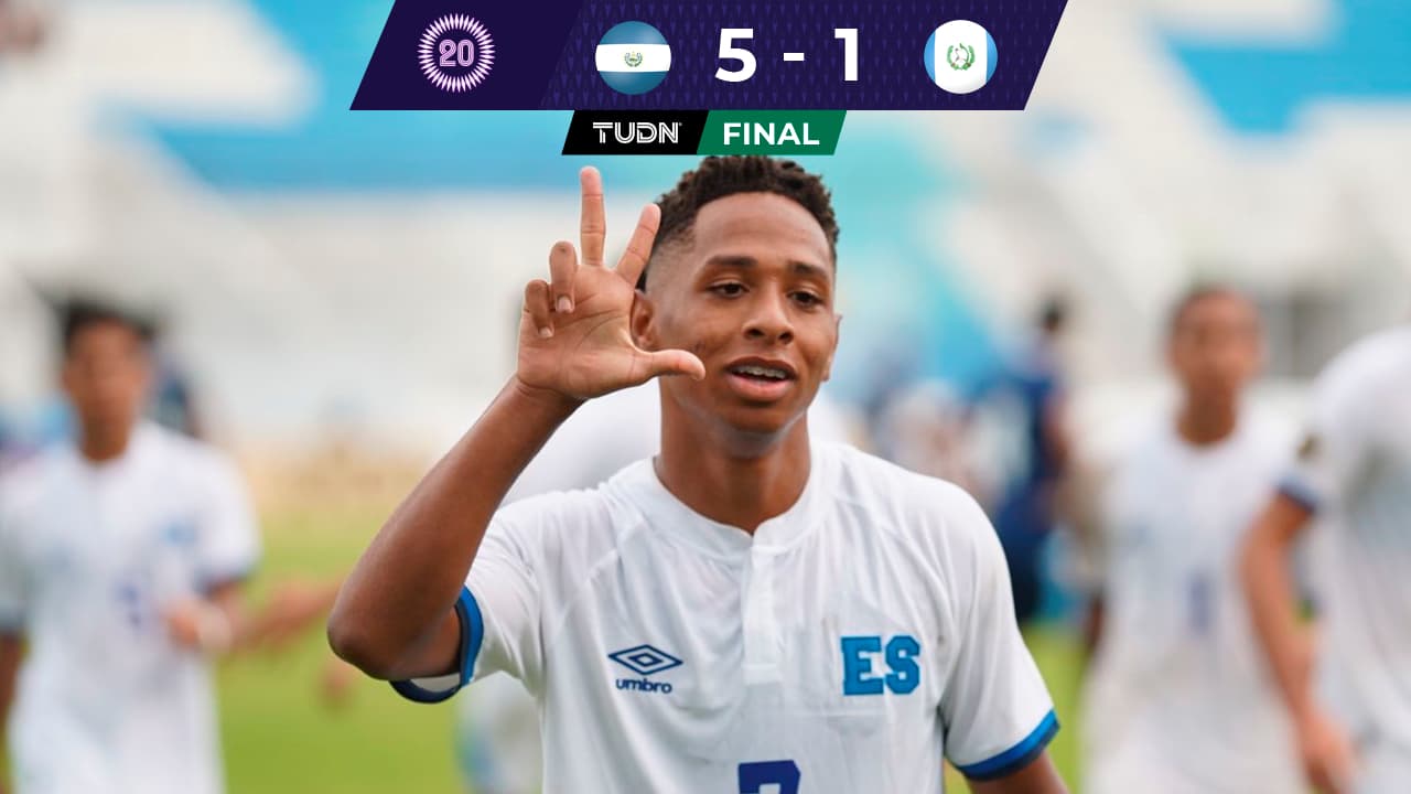 El Salvador goleó a Guatemala en debut en el Premundial Sub-20