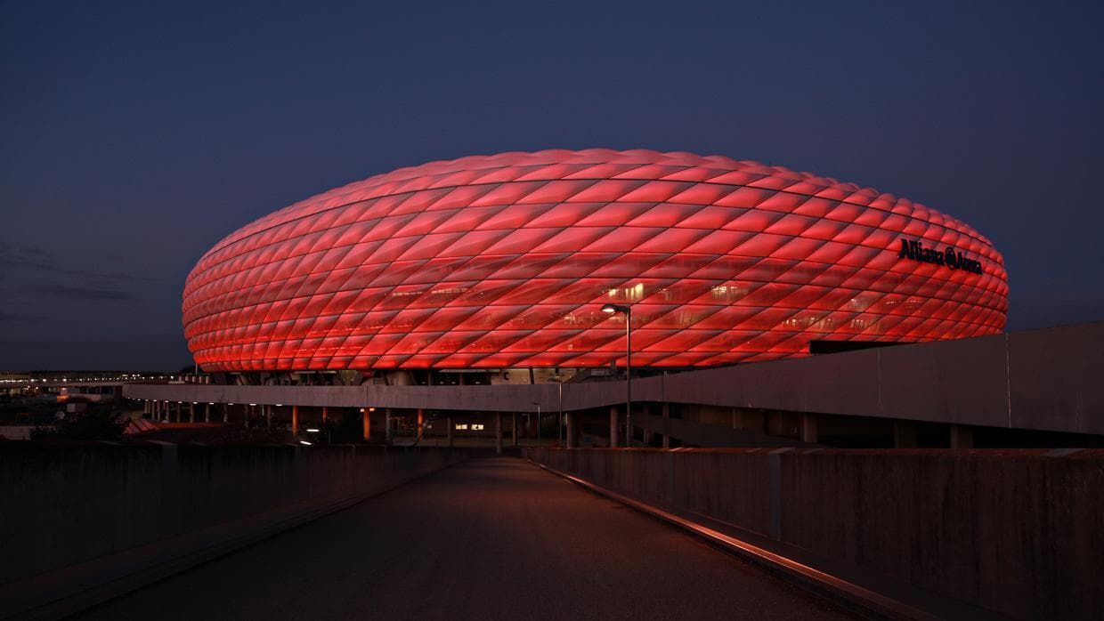 UEFA prohibe al Allianz Arena iluminar de arco iris el estadio