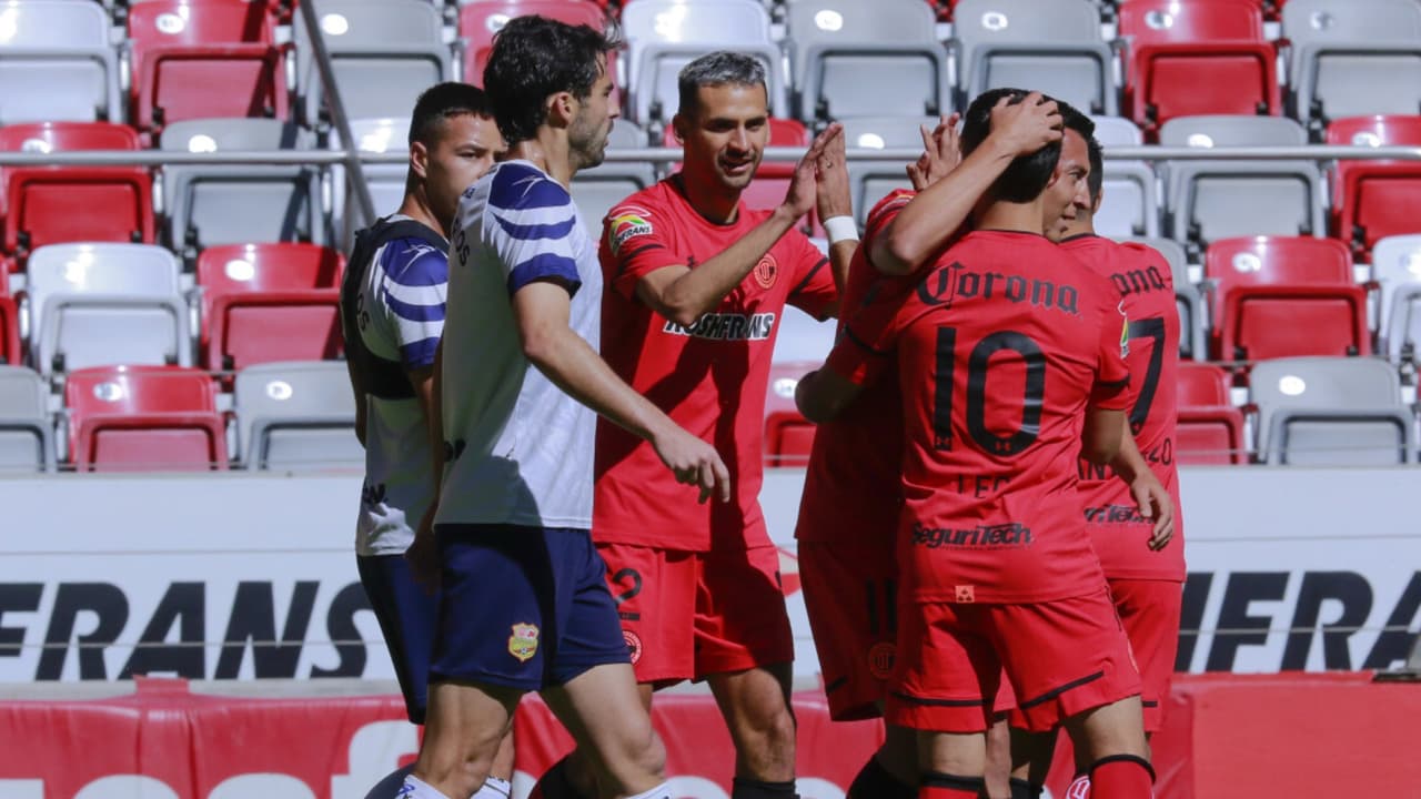 Toluca tiene 11 jugadores positivos por coronavirus