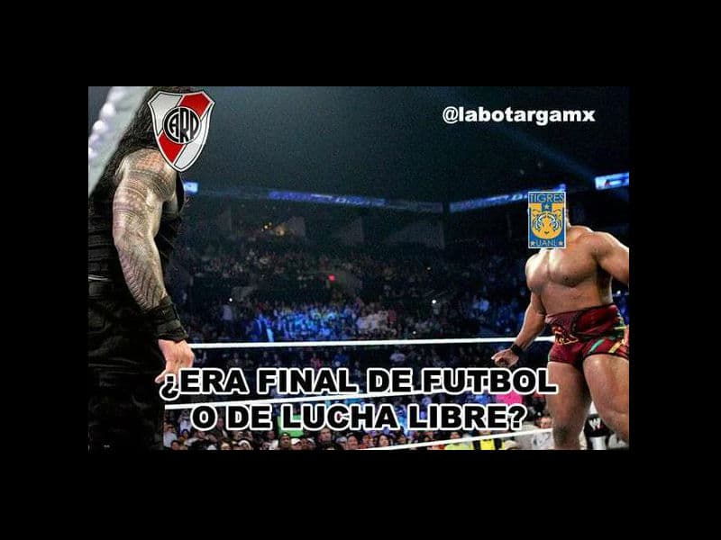 Memes de Tigres vs. River Plate
