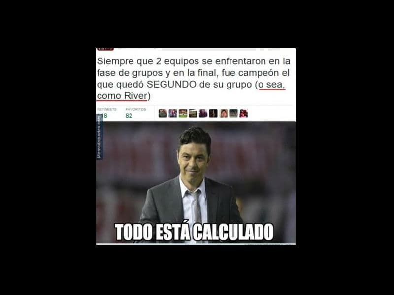 Memes de Tigres vs. River Plate