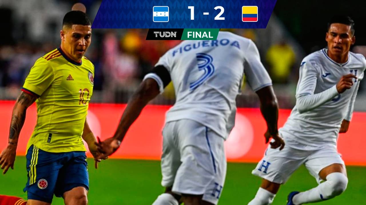 Honduras cae ante Colombia en juego amistoso en Miami