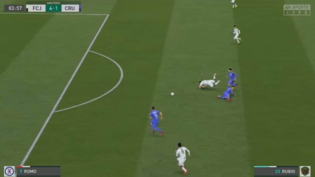 Eder Borelli y los Bravos de Juárez apalearon al Cruz Azul 4-1 en la última jornada de la primera edición de la eLiga MX.