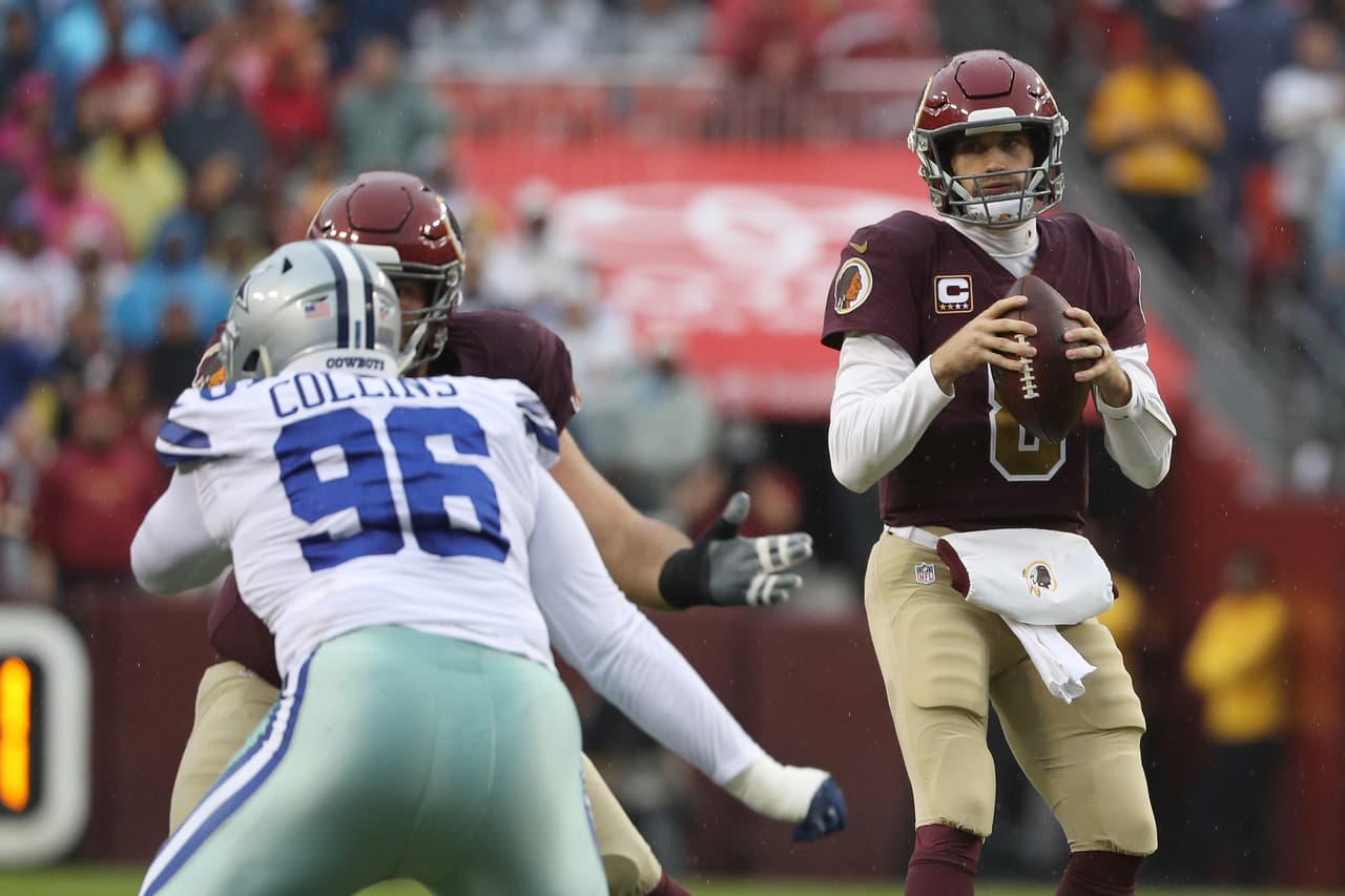 Kirk Cousins mantuvo el juego parejo hasta el último minuto en el que sufrió una intercepción. Acertó 26 de 39 intentos para 263 yardas con una anotación pero falló en el momento de la verdad.