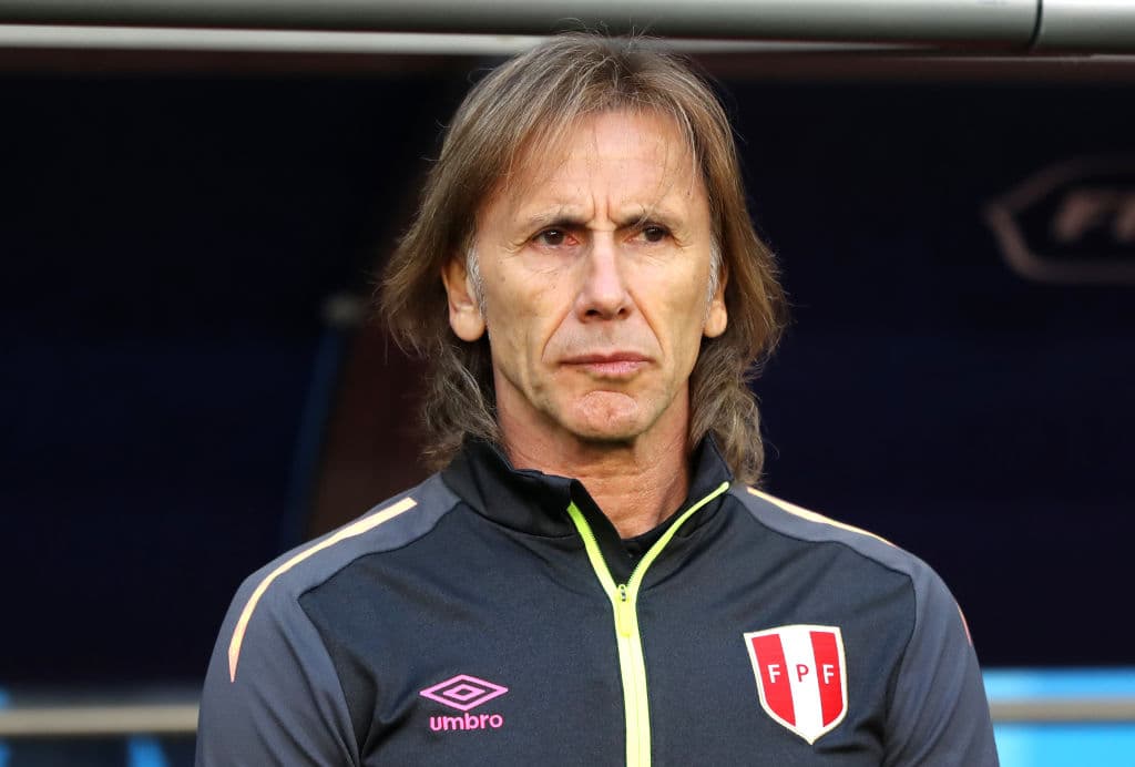 Perú. Técnico: Ricardo Gareca, votó por Griezmann, Raphael Varane y Modric.