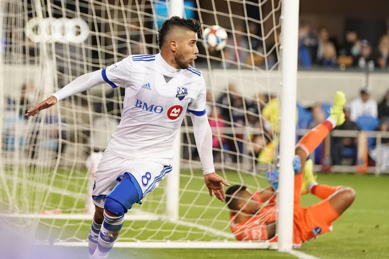 El argelino Saphir Taïder fue el autor del 2-1 de Montréal Impact en su visita a San Jose Earthquakes.