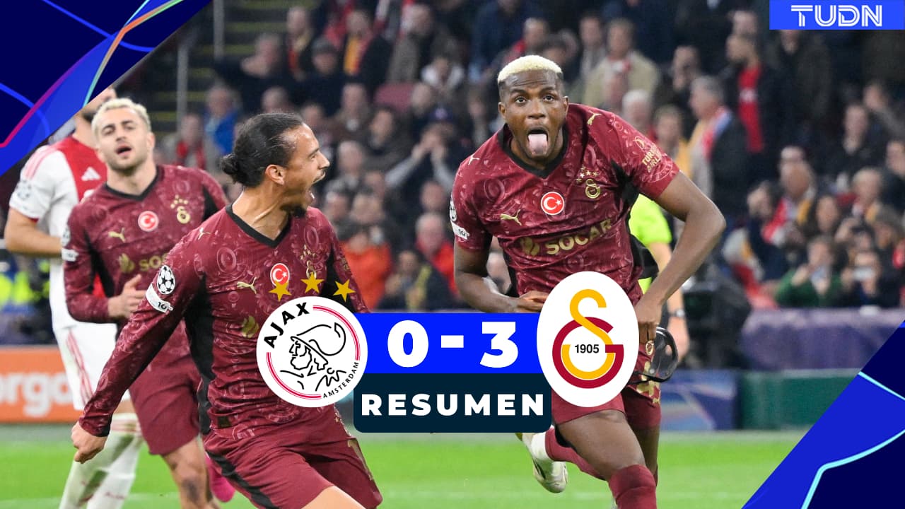 Con un enorme Osimhen, Galatasaray golea y hunde al Ajax
