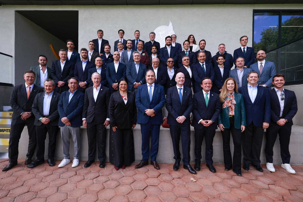 FMF hace la reapertura del CAR con presencia de Gianni Infantino