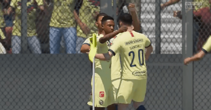 Santi Cáseres viene de atrás para vencer al San Luis de Juan Portales 4-3 en un partidazo.