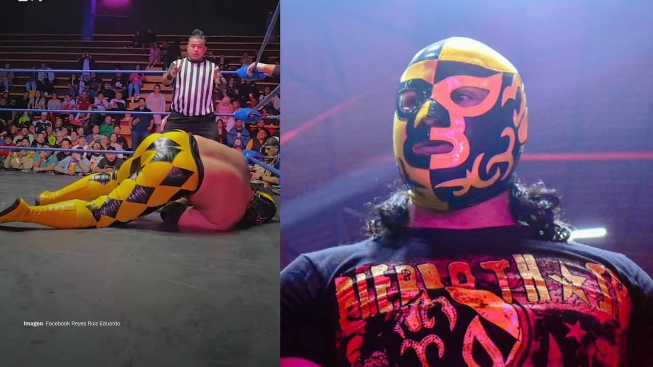 ¡Impactante! Pierroth Jr. se desvanece en plena lucha y es llevado al hospital