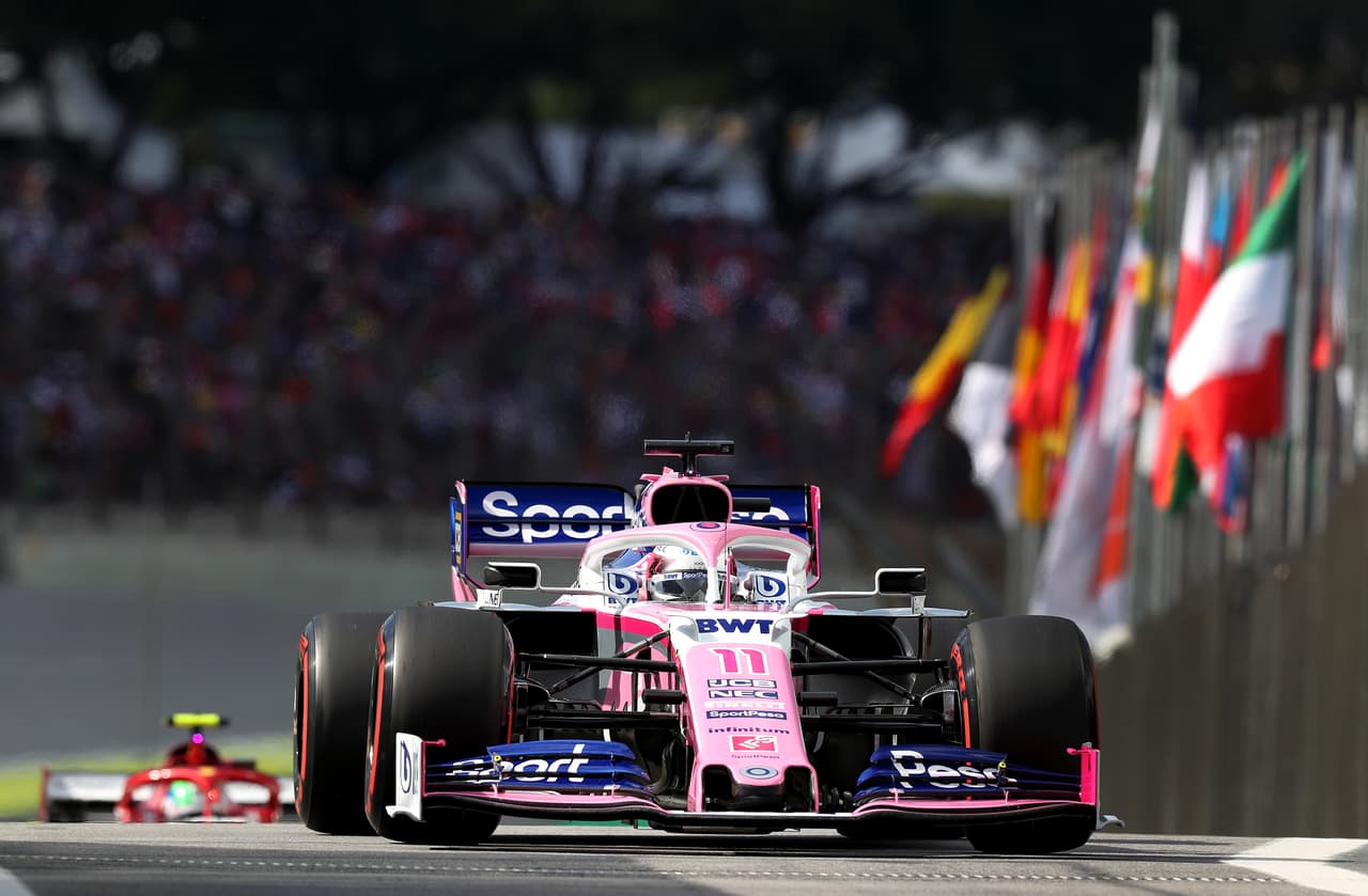 El piloto mexicano del equipo Racing Point, Sergio Pérez, busca tener un buen cierre de año en el GP de Brasil.