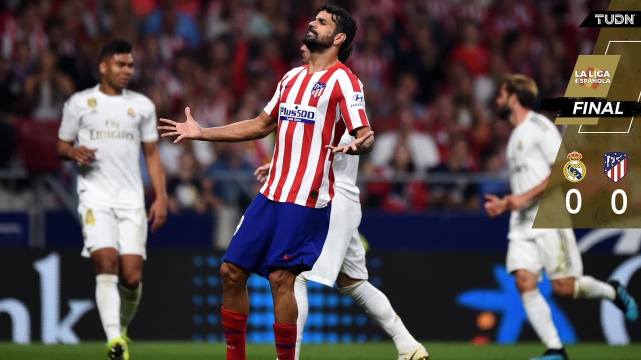 Atlético y Real se anularon en derbi falto de calidad