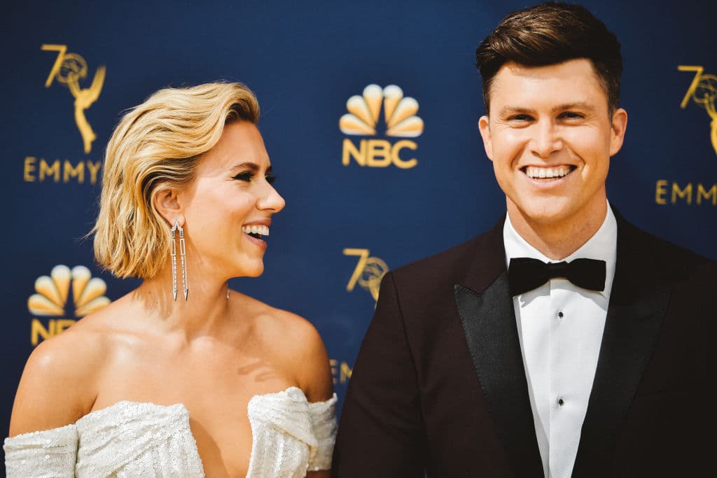 Mientras que Scarlett Johansson está casada con Colin Jost.