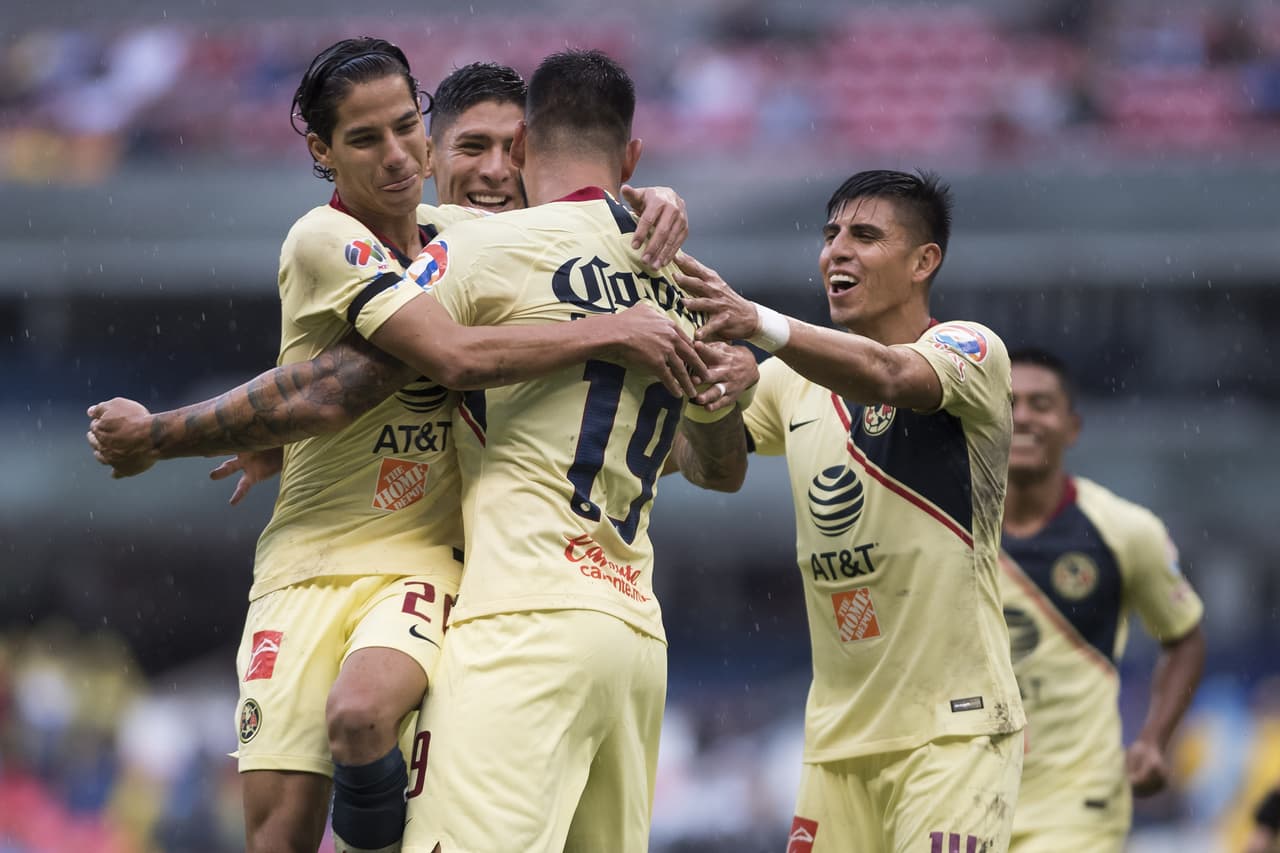 América derrotó con contundencia 3-0 a Veracruz en el grupo 7 de la Copa MX y se puso de líder, para empezar a soñar con ser campeón del torneo.