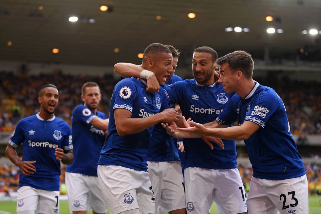 Las cosas no fueron sencillas para los Wolves, porque el Everton estuvo dos veces en ventaja con doblete del brasileño Richarlison a los minutos 17' y 67'.