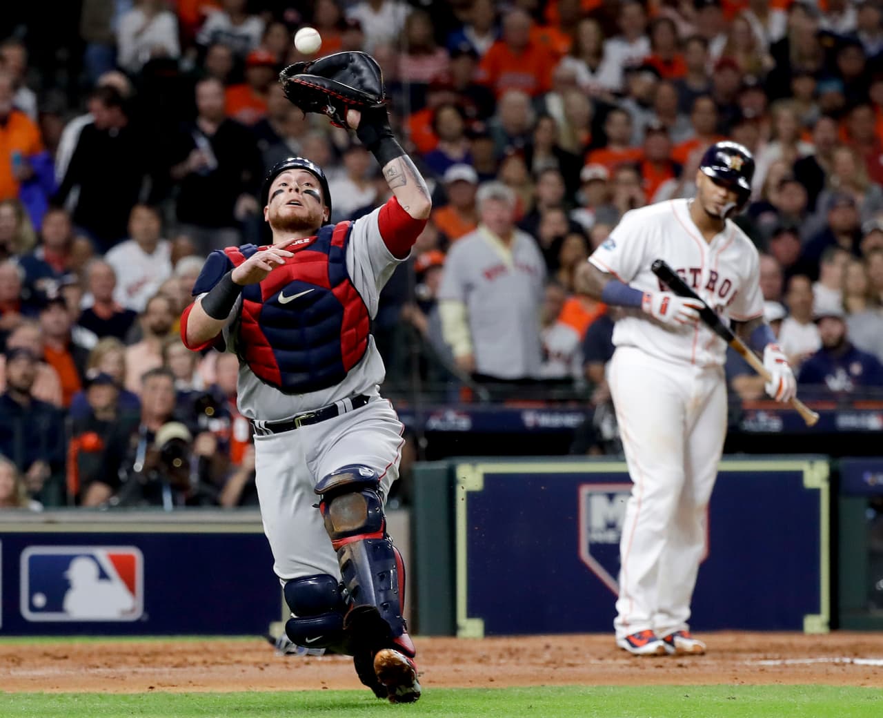 <b>Christian Vázquez, receptor, Puerto Rico</b>. Es el mejor catcher ofensivo de Boston y quien le dio chispa ofensiva a los Red Sox en la Serie de Campeonato por momentos.