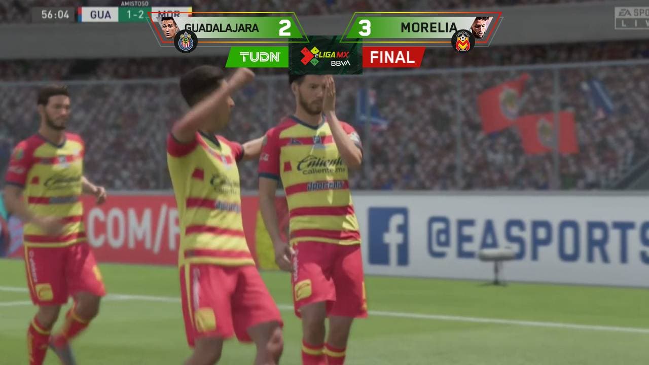 ¡No hubo fallo! Morelia vence a Chivas en la eLiga MX