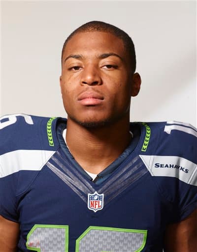 Egresado de Kansas St. llega a los Seahawks el WR Tyler Lockett, checa sus mejores imágenes hasta ahora portando ya el jersey de Seattle.
