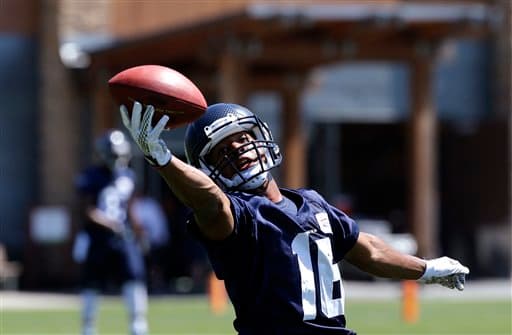 Egresado de Kansas St. llega a los Seahawks el WR Tyler Lockett, checa sus mejores imágenes hasta ahora portando ya el jersey de Seattle.