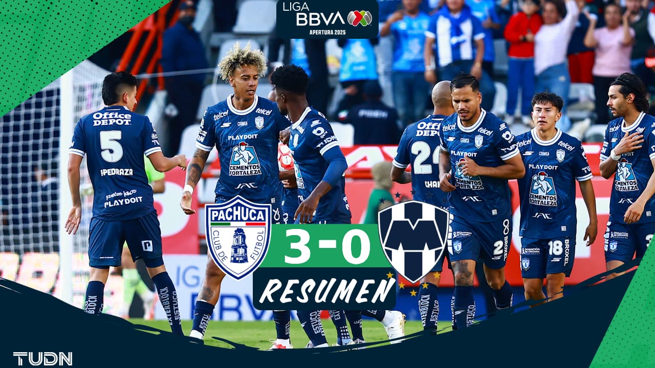 Genialidades de Cádiz y Pocho lideran goleada de Pachuca vs. Monterrey