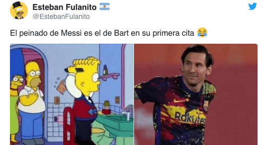 Messi rompe las redes sociales con su nuevo look, apareció sin barba y la gente enloqueció creando memes.