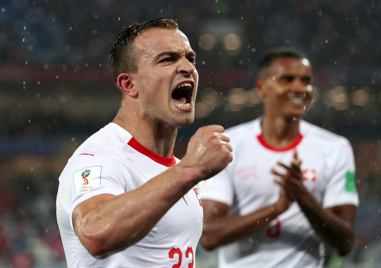 Xherdan Shaqiri (Suiza). Marcó la diferencia en un duelo que iba a acabar igualado, pero el extremo del Stoke City resolvió al 90'. Con su gol Suiza vence 2-1 a Serbia y los mantiene con aspiraciones.