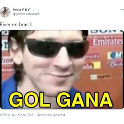 River es goleado en casa en la ida de las semifinales y los memes arremeten en contra de los argentinos y de su defensor 'Sicario Rojas'.