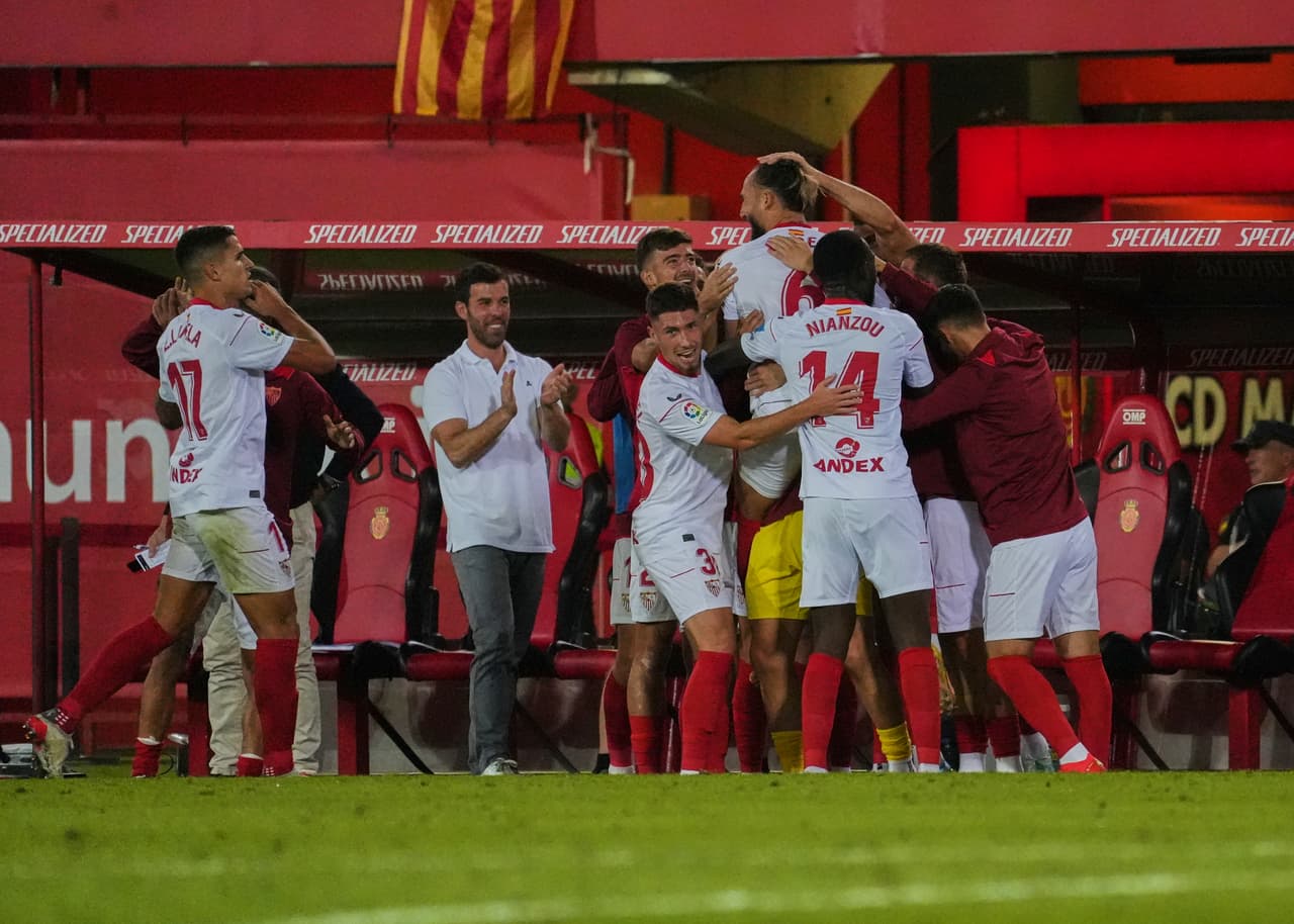Sevilla derrotó 0-1 al Mallorca de Javier Aguirre con gol de Nemanja Gudelj en la Jornada 9 de LaLiga.