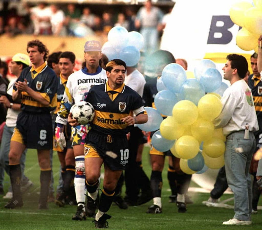 Desde Maradona, hasta el último título con Tévez. Los Xeneizes cumplieron el pasado 3 de abril 115 años y estas fotos son memorables.