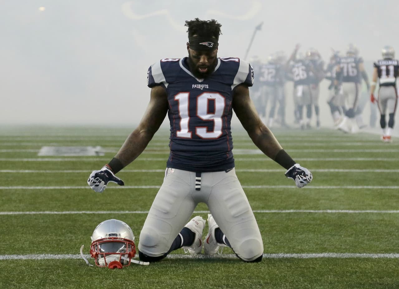 <b>Brandon LaFell</b> fue uno de los blancos favoritos de Brady en 2014, con 953 yardas totales, pero su rendimiento bajó al año siguiente, por lo que fue mandado con los Bengals, donde retomó ritmo.