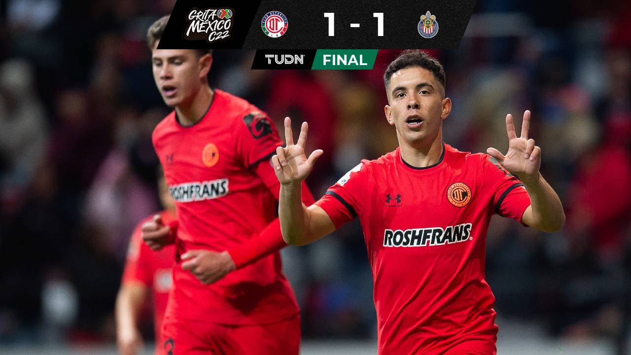 ¡Diablura! Chivas no cierra partidos y Toluca le saca el resultado al 97'