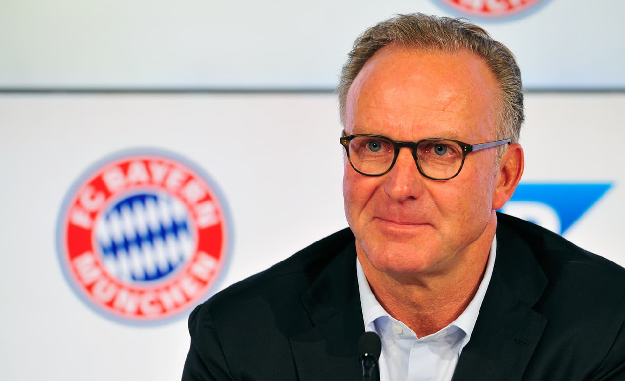 Karl-Heinz Rummenigge, dirigente del Bayern y exfigura de la selección alemana.