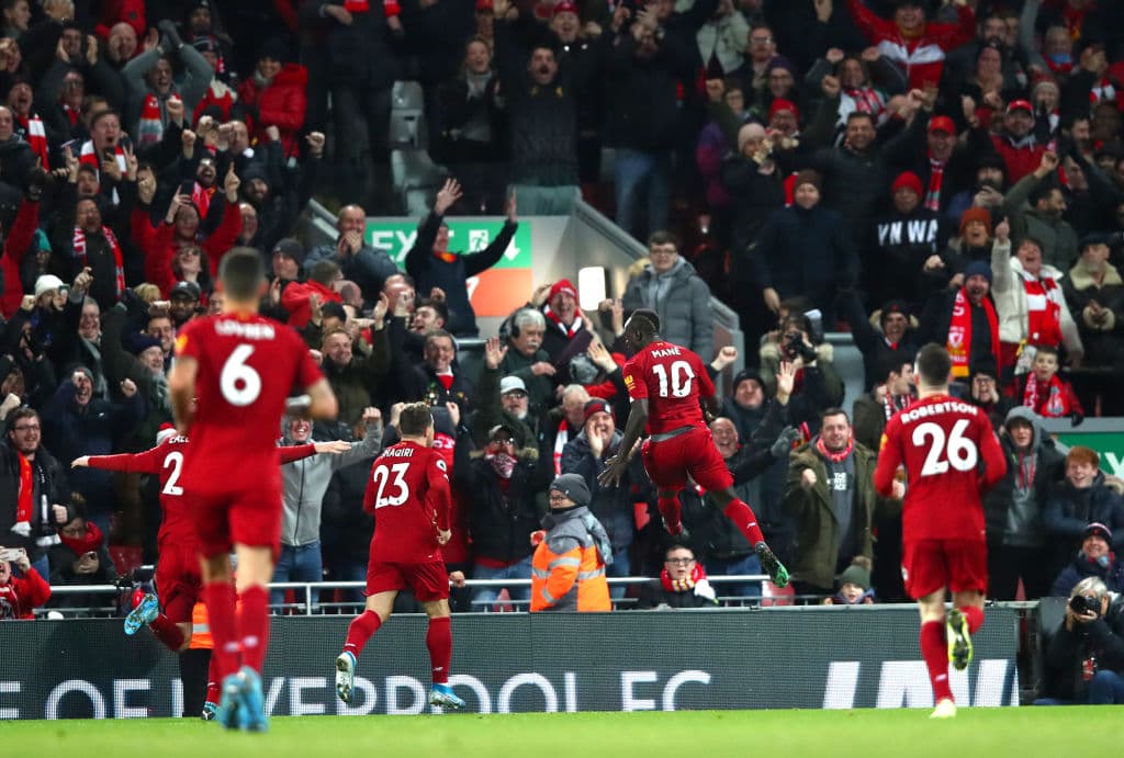 Wijnaldum cierra el marcador en favor de 'los Reds' 5-2 en el derbi Merseyside.