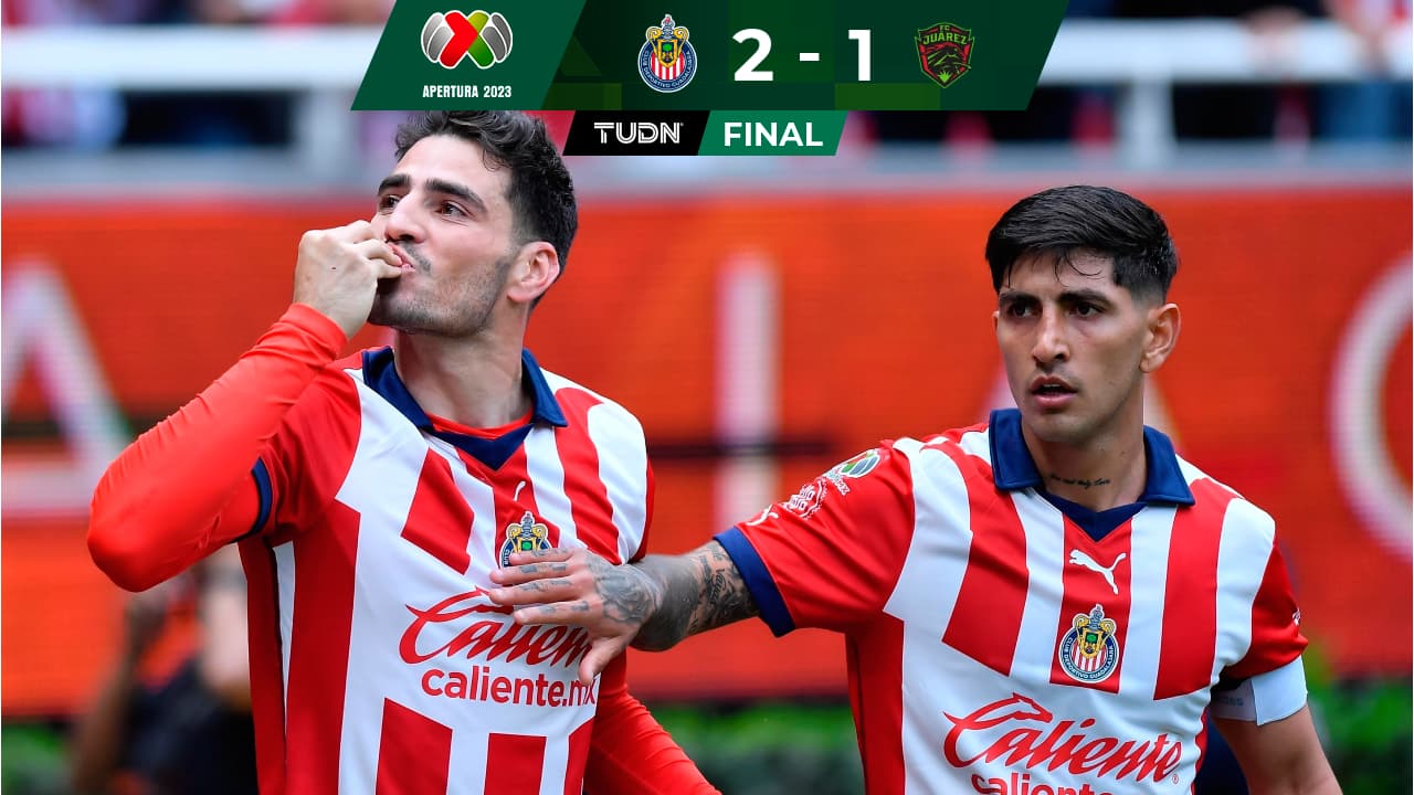 Con goles de Pollo y Pocho, Chivas hunde a Bravos y liga triunfos