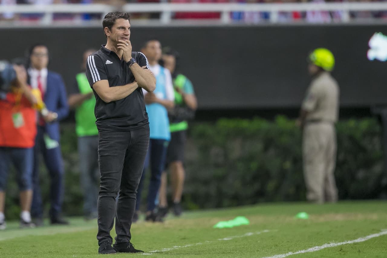 Leandro Cufré, DT de Atlas. Los Zorros han logrado 5 triunfos, 3 empates y 5 derrotas en el Apertura 2019.